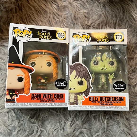 Funko Accessories - Hocus Pocus funko pop lot Dani/Billy Butcherson NWT